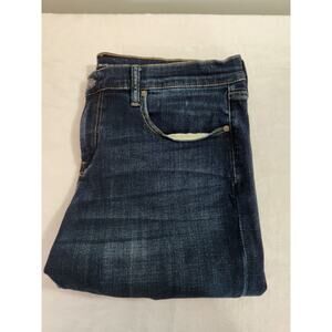 Lucky Brand Jeans Mens 40 x 34 Blue 110 Straight Slim Whiskers